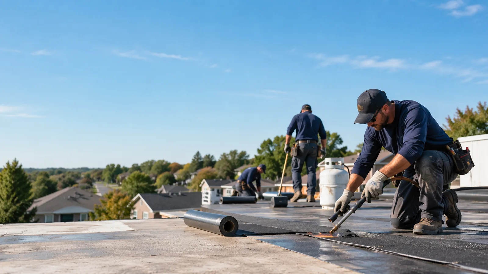 Flat Roof Leak Repair providers in Amberg, WI